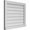 Ekena Millwork Vertical Surface Mount PVC Gable Vent w/ 2"W x 2"H , Brickmould Sill Frame, 26"W x 22"H GVPVE26X2203SN - alternate 4